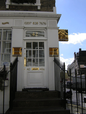 One of the two shops once owned by the Goldsmith family - Ponsonby Place