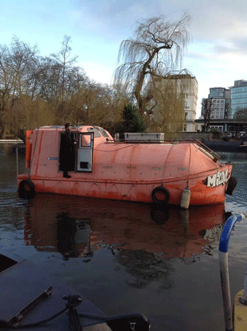 Hamish's boat