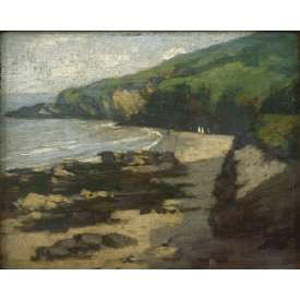 Oil painting by Gyrth Russell c 1920