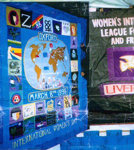 Banner on display